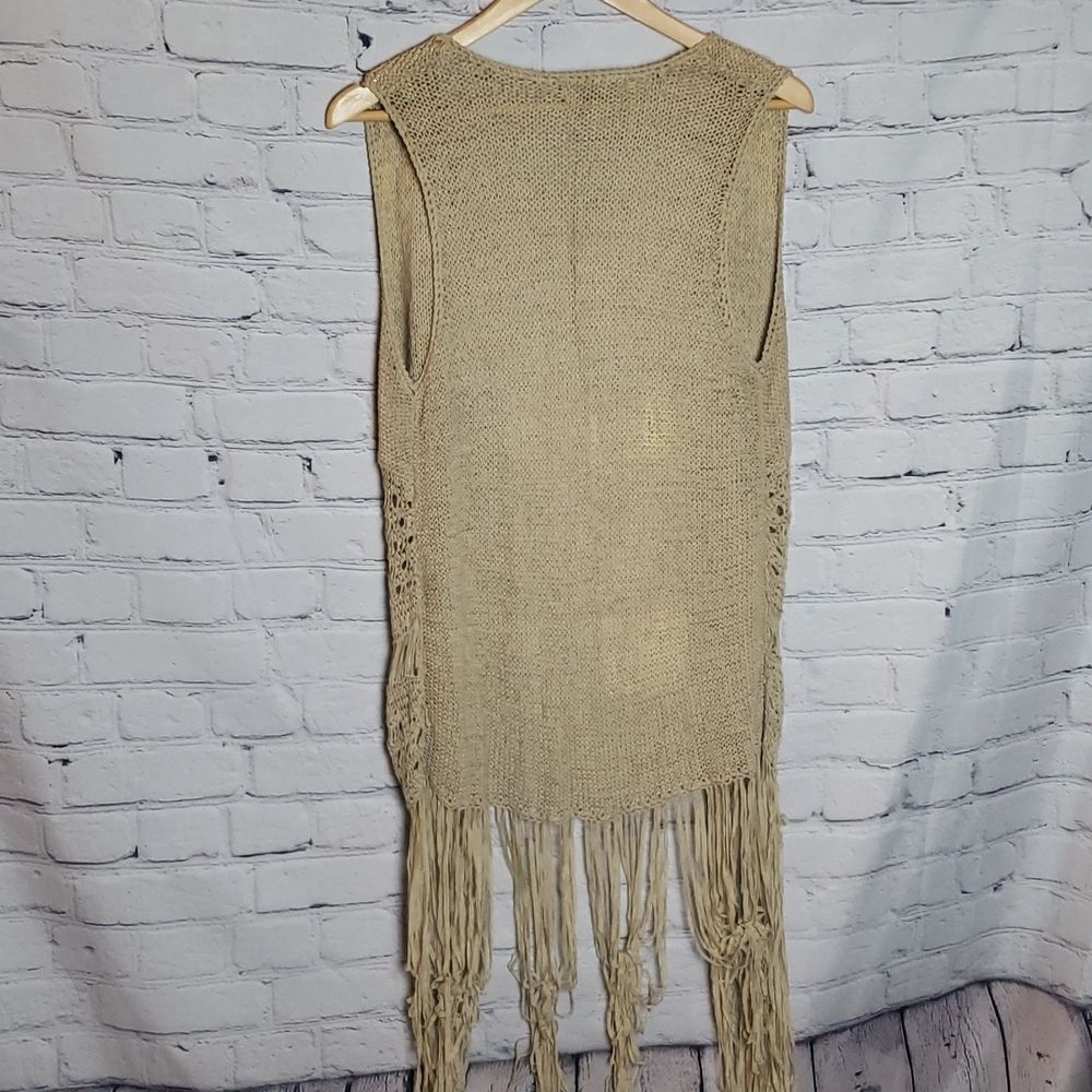 BOHO Vest Jacket with Fringe By Design‎ - Picture 7 of 10